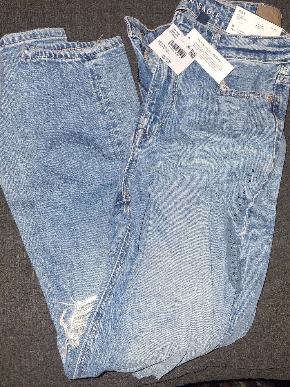 American Eagle Outfitters Light Blue High-Rise Women’s Jeans